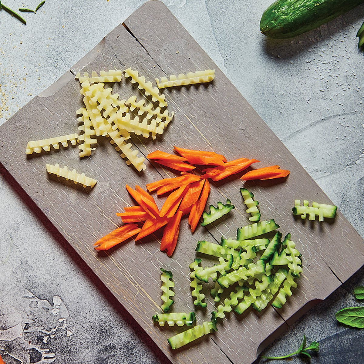 [베르너] 와플 채칼 그레이터 슬라이서 와플메이커 피클 벌집형 감자 고구마 튀김 슬라이스
