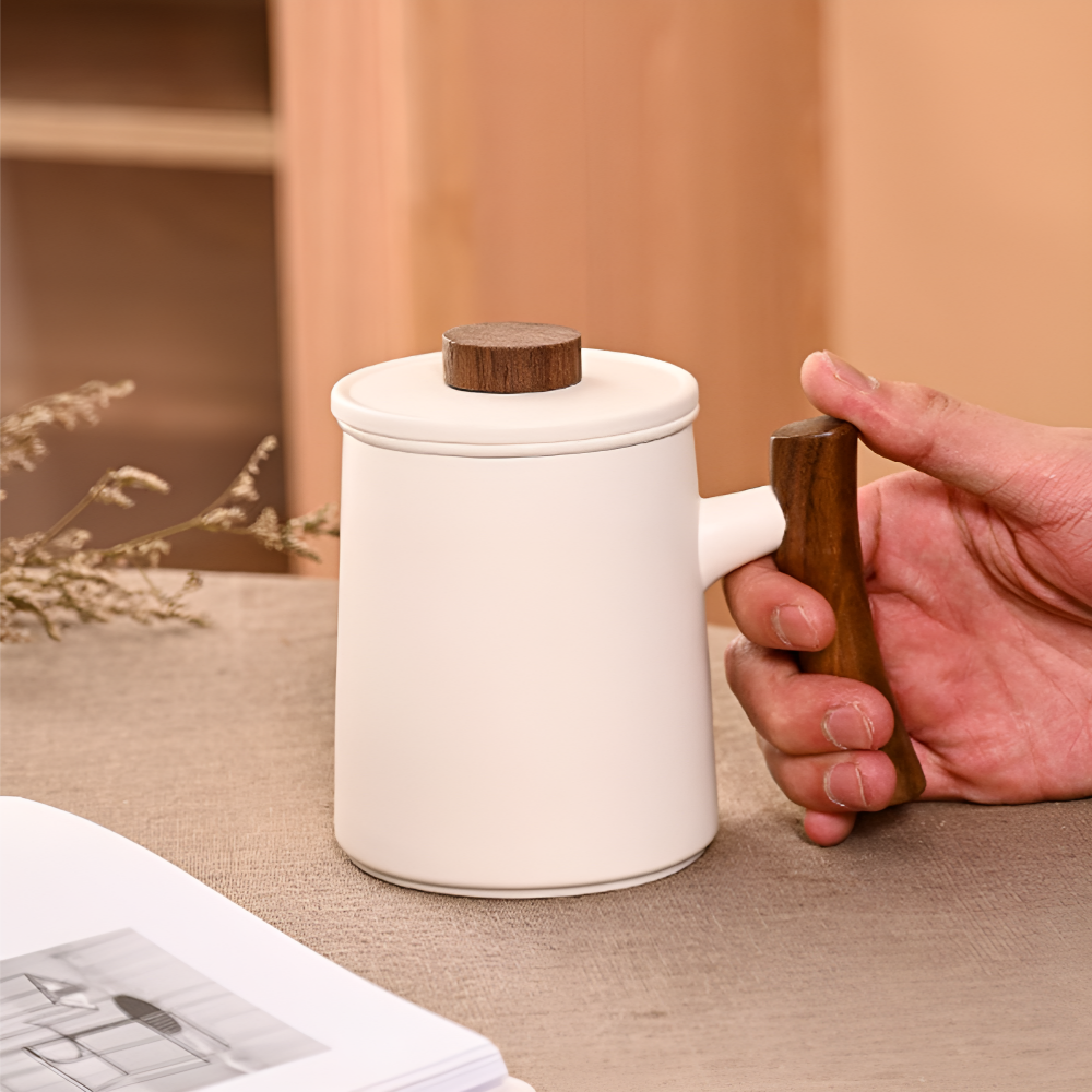 도자기 머그컵 티머그잔 차우리는 집들이선물 화이트 차그루