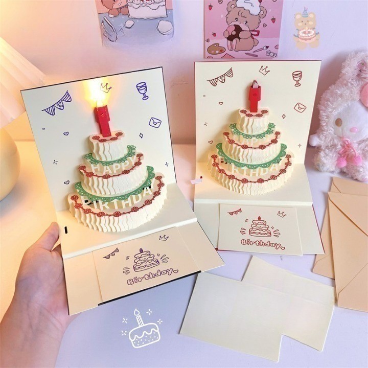 애니윙 입체 생일카드 3D 멜로디 카드 - 상세 이미지 2