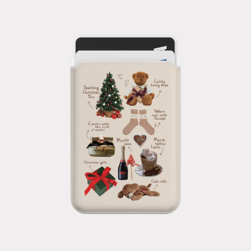 cuddly wish scrap 디자인 [맥세이프 카드슬롯] - 상세 이미지 2