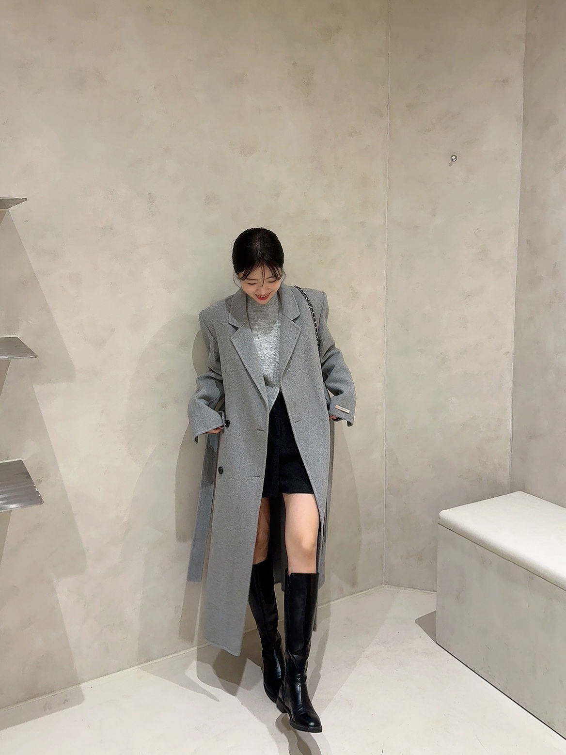 [무료배송] 모던 롱 더블버튼 핸드메이드 코트 / 2colors 상세 이미지 11