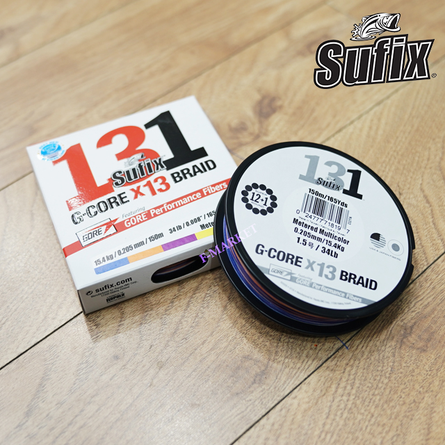 서픽스 131 고어 브레이드 13합사 멀티 컬러 1호, 270m - 상세 이미지 4