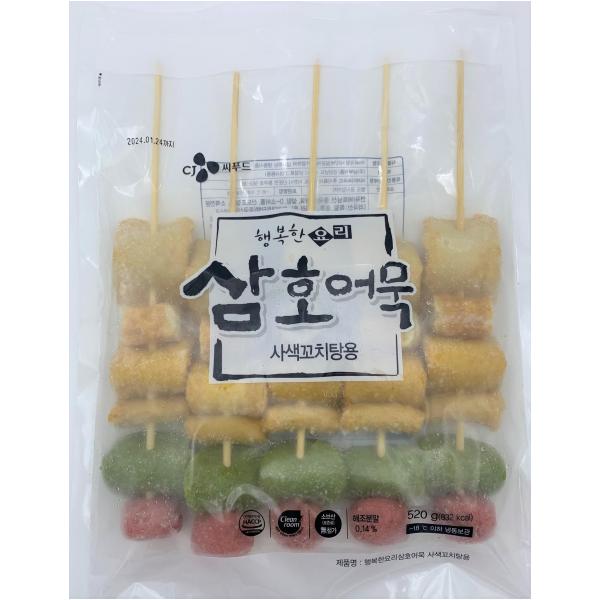 삼호어묵 사색꼬치탕용 520g 냉동 : 식재온