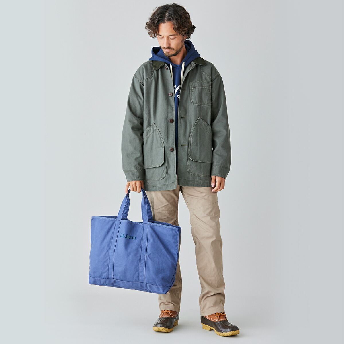 엘엘빈 LLBEAN 오리지널 필드 코트 코튼 라이너 헌팅 재킷 워크자켓 2컬러 - 상세 이미지 5