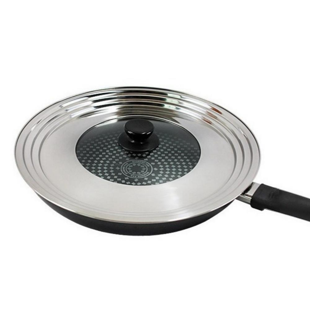 만능 스텐 후라이팬뚜껑 멀티 덮개 냄비뚜껑 28 30 32 - 상품 이미지