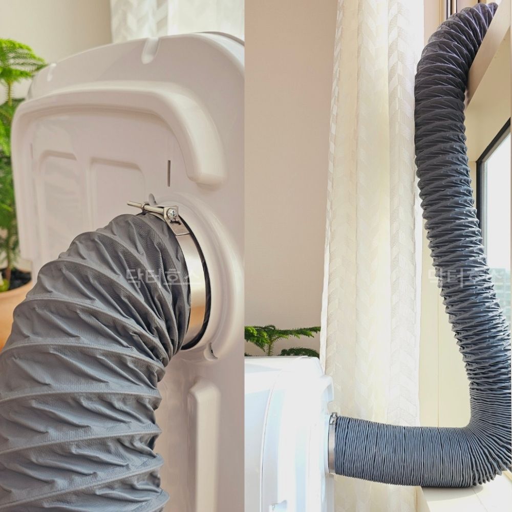 닥터호스 건조의민족 미니 건조기 GMCD-30UWK 배기호스 자바라 배관 - 상세 이미지 4