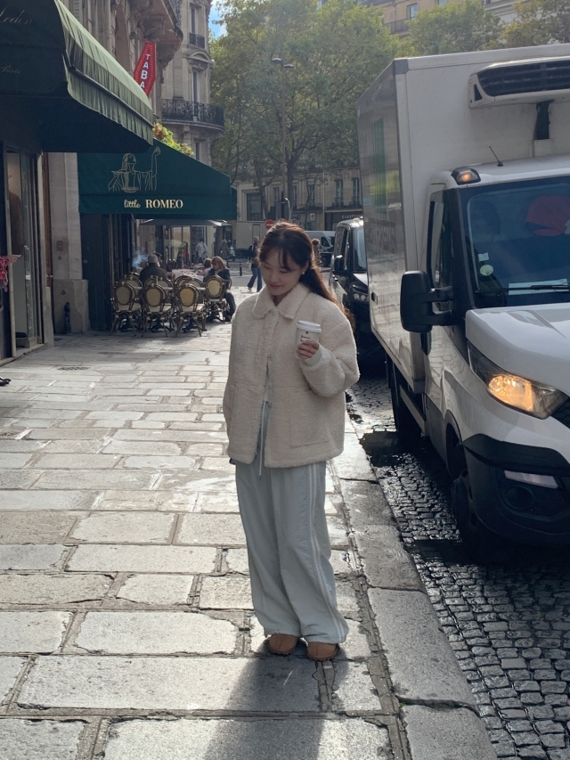 🌸봄 💕URBANE MADE💕 블루밍 와이드 기모 트랙 팬츠 (당일 3c) /여행룩 상세 이미지 75