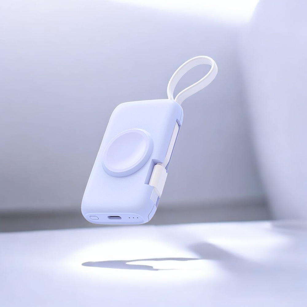 애플워치 갤럭시워치 보조배터리 미니 2000mAh