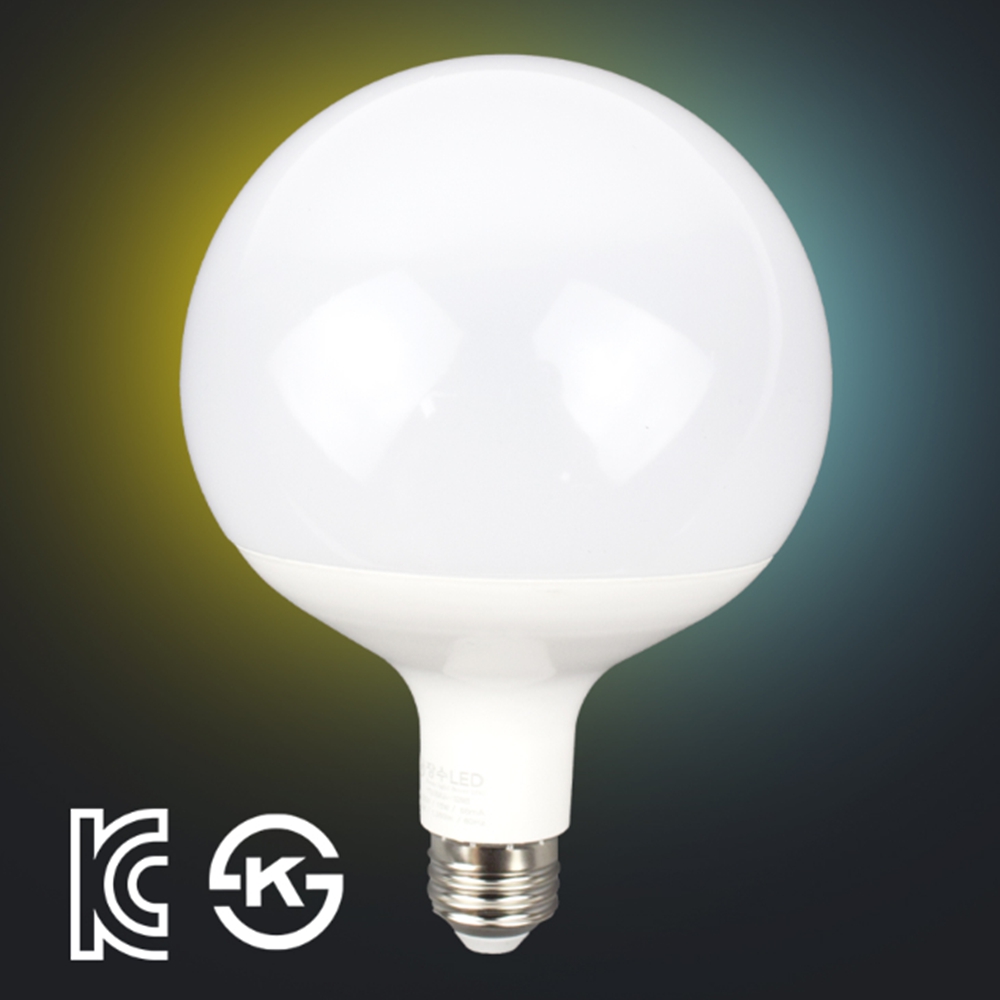 LED 볼전구 볼구 램프 전구다마 롱넥 카페 매장 E26 15W - 상품 이미지