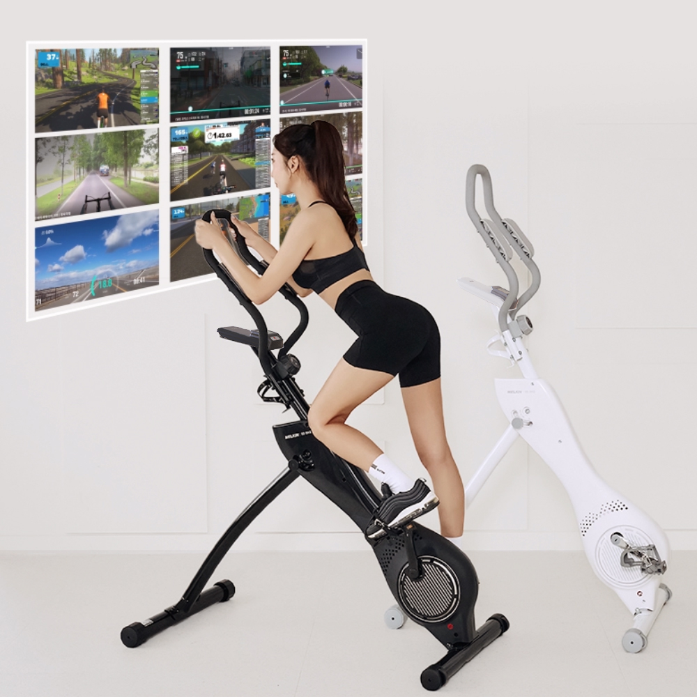 멜킨 실내자전거 스마트 비비 런닝 바이크 스피닝 서서타는 즈위프트 운동 가정용 헬스 사이클