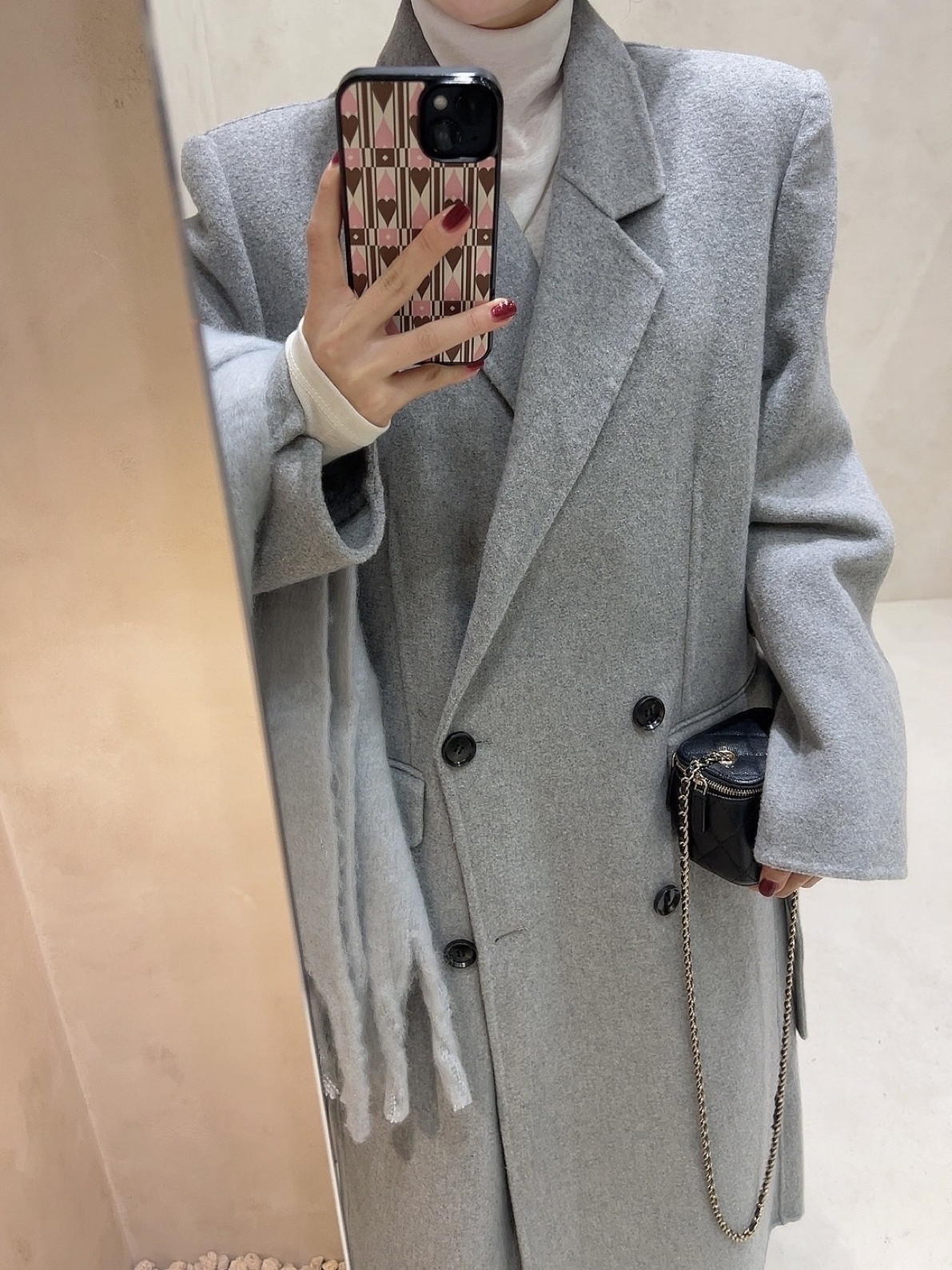 [무료배송] 모던 롱 더블버튼 핸드메이드 코트 / 2colors 상세 이미지 6
