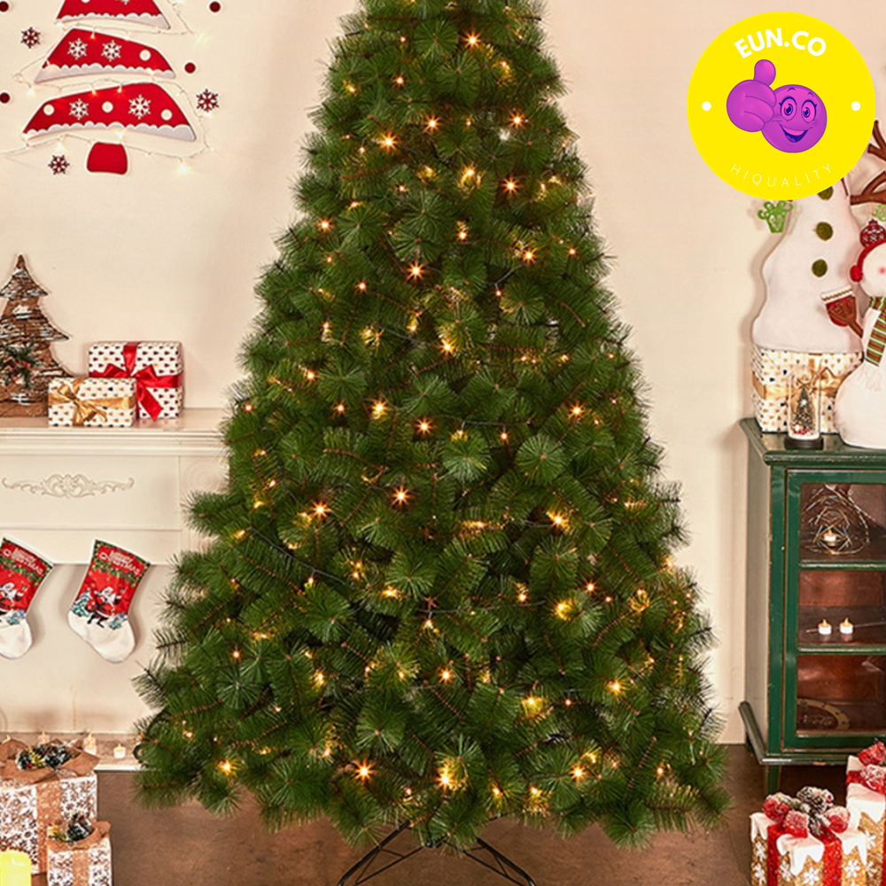 데코용품 270cm 크리스마스 대형 솔잎 트리 교회장식