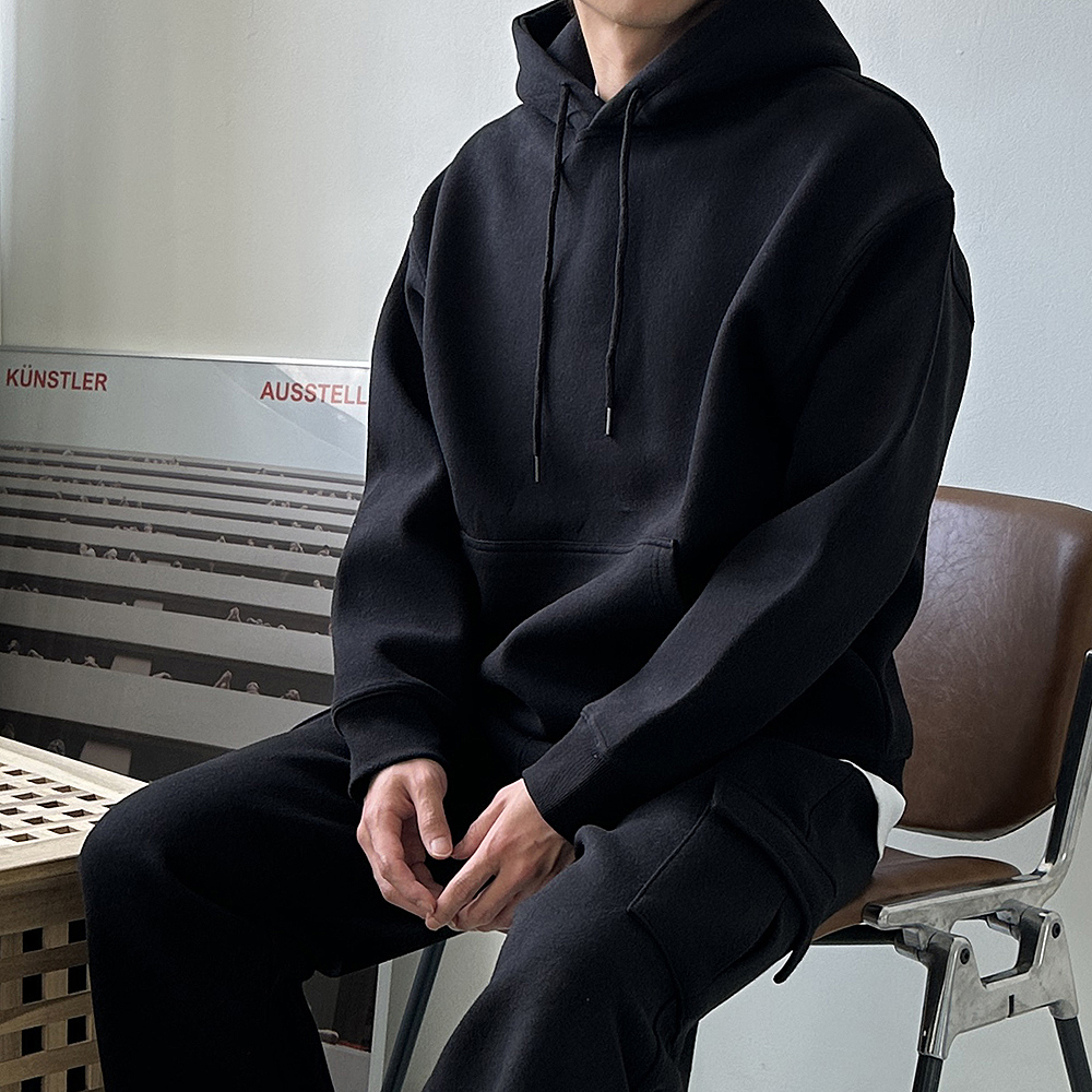 남자후드티 모자큰 오버핏 후드 남자맨투맨 이미지 1