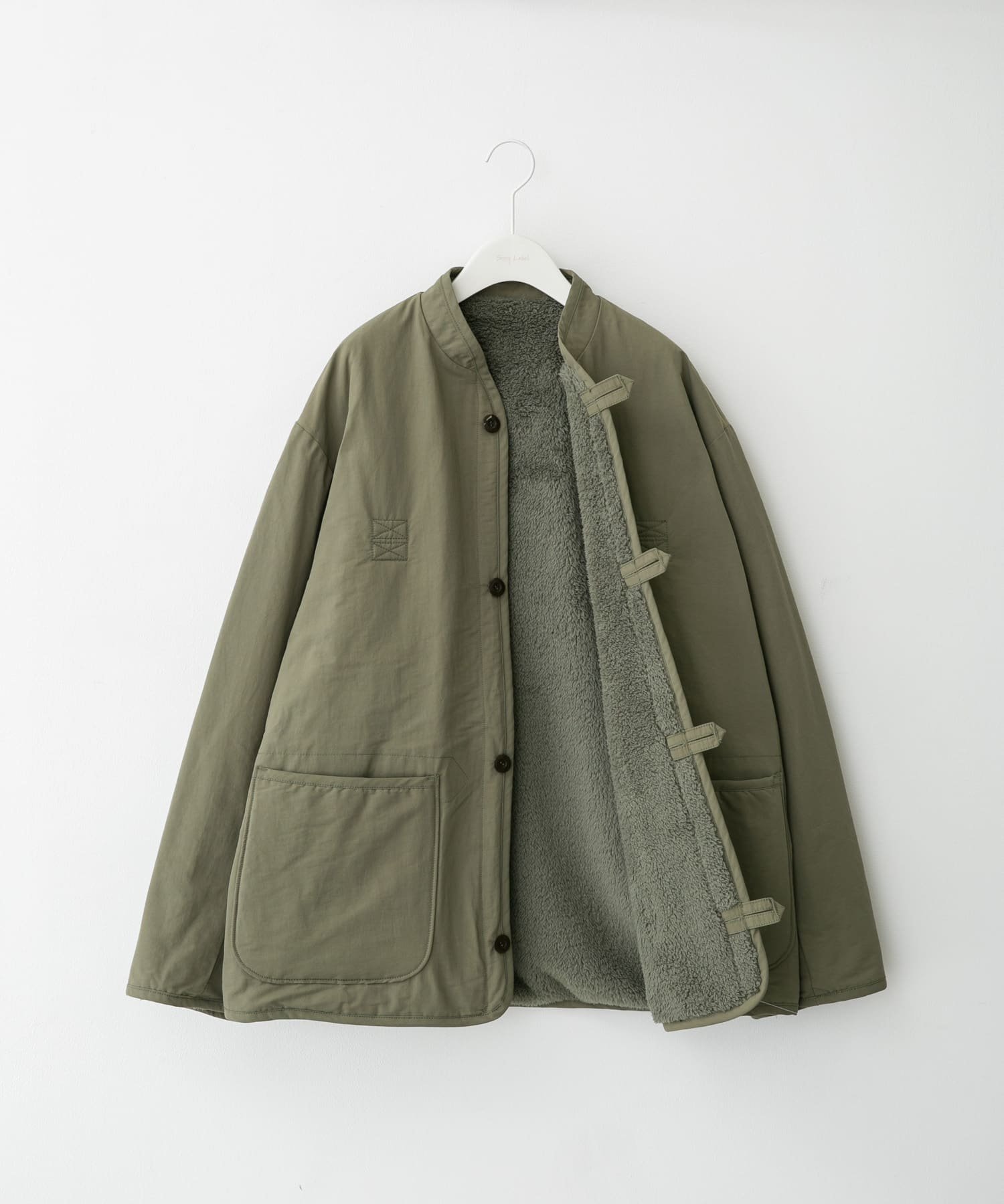 아미트윌 ARMY TWILL x Sonny Label 협업 리버시블 재킷 플리스 자켓 - 상품 이미지