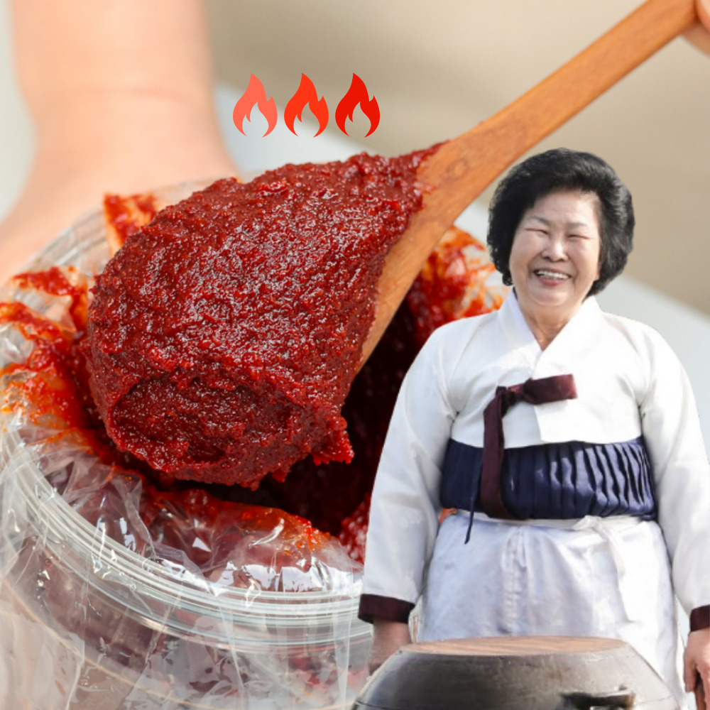 국산 매운고추장 청양 매운맛 소스 수제 고추장 1kg 순창 장본가