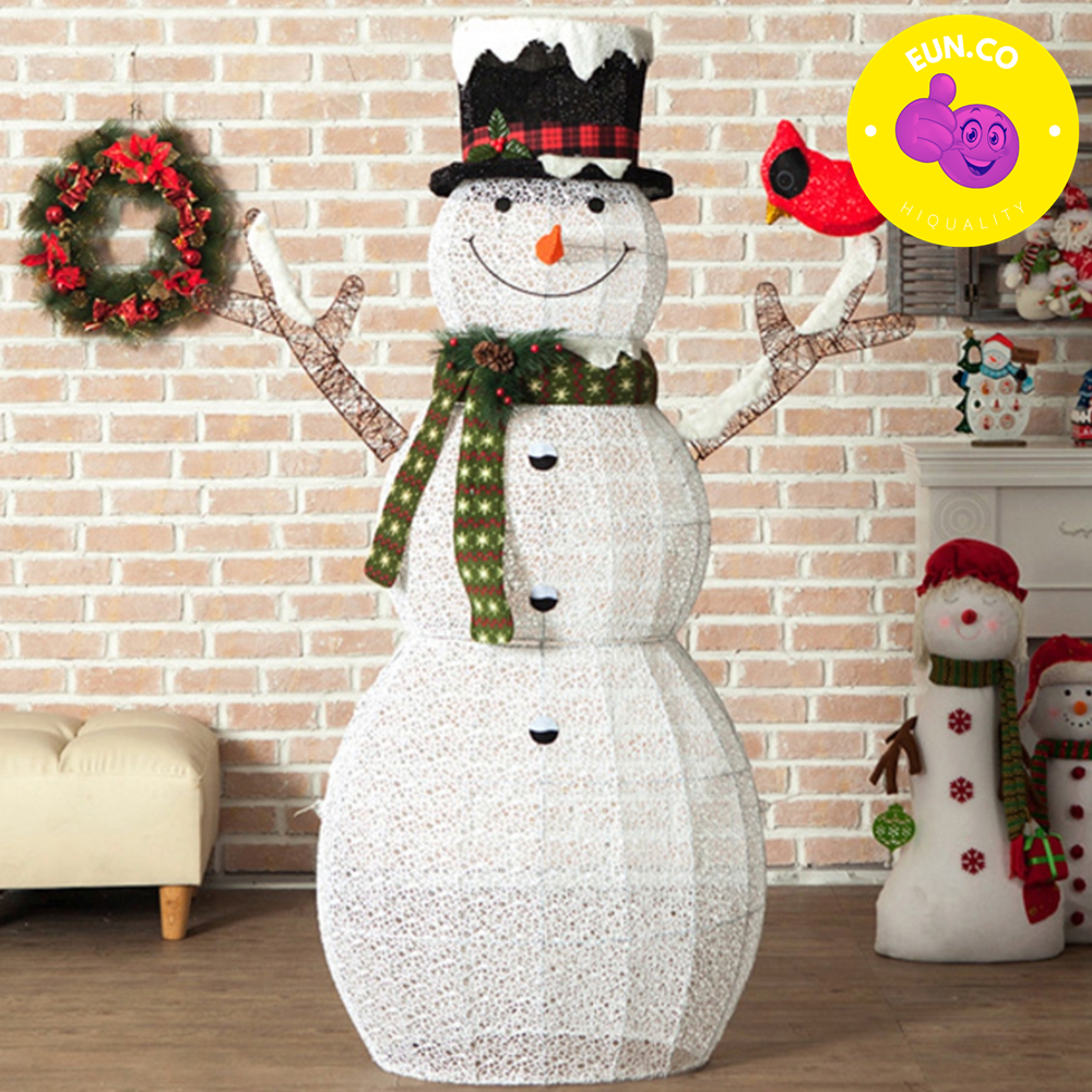 야외 크리스마스 장식 눈사람 대형 조형물