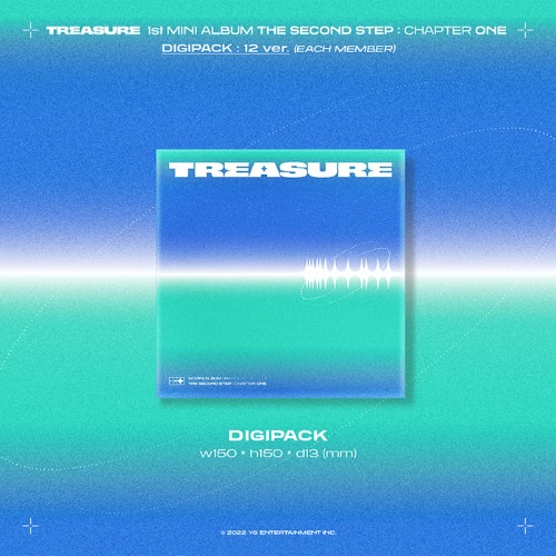 트레저 앨범 THE SECOND STEP CHAPTER ONE 디지팩 랜덤 - 상품 이미지