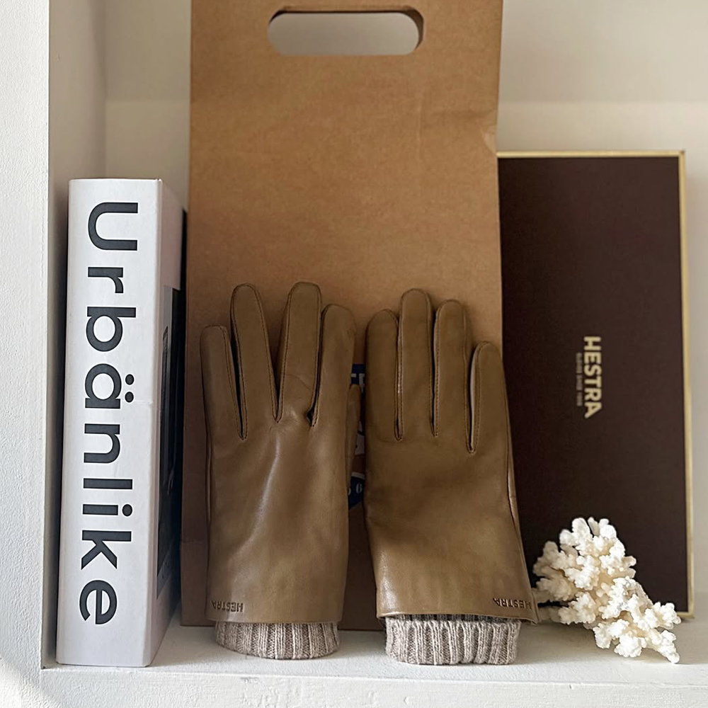 헤스트라 메간 헤어쉽 양가죽 쥬트 14490 670- 여자 여성 겨울 가죽 장갑 선물