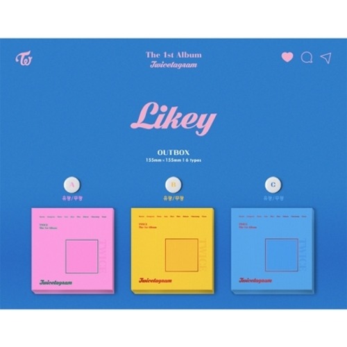 트와이스 라이키 TWICETAGRAM 1집 TWICE 트와이스타그램 LIKEY - 상품 이미지
