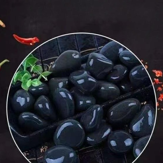 바베큐 돌맹이 요리용 고기 구이용 스톤 조약돌 요리용 바비큐 맥반석 500g 1-2cm - 상세 이미지 2