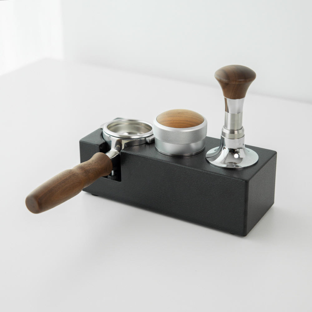 RCW 탬핑스테이션 51-58mm 커피 템퍼 디스트리뷰터 포터필터 거치대 제품 이미지