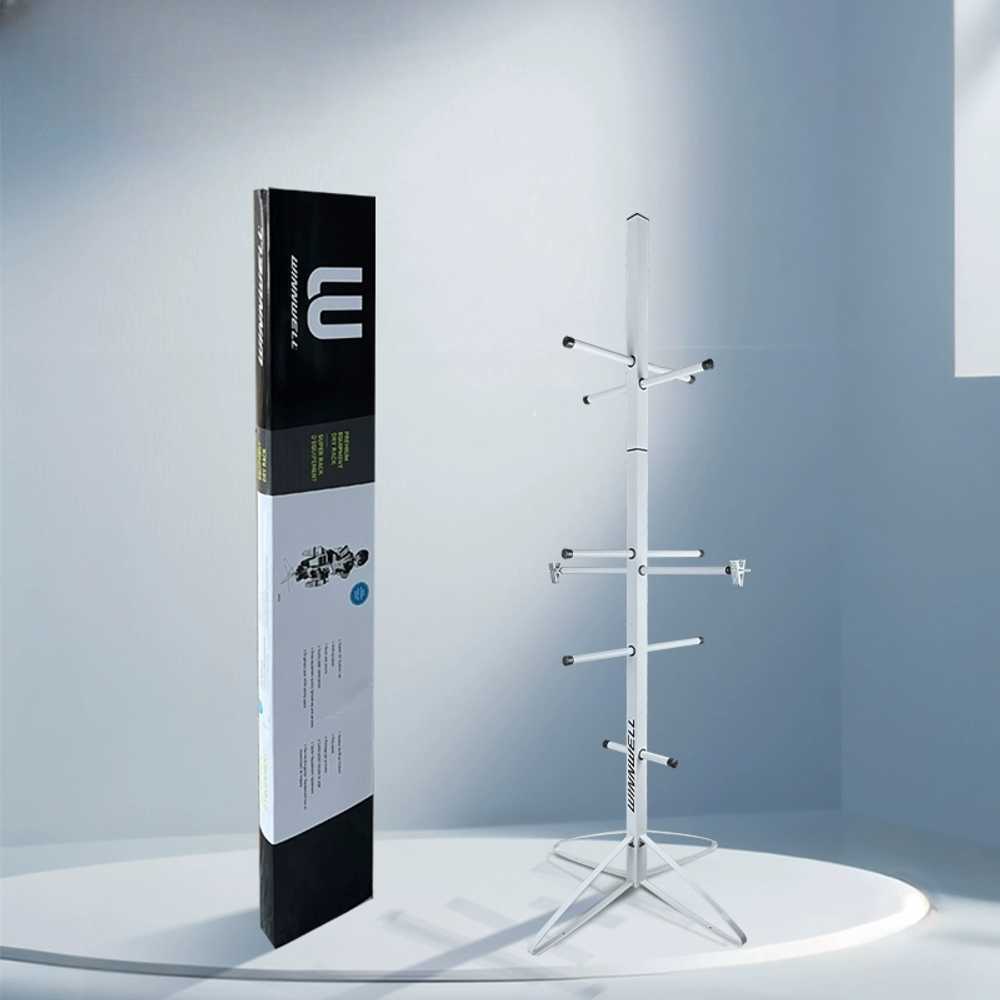 하키 장비 거치대 헬멧 펜싱 마스크 체육관 보호 장비 (높이140cm) - 메인 이미지