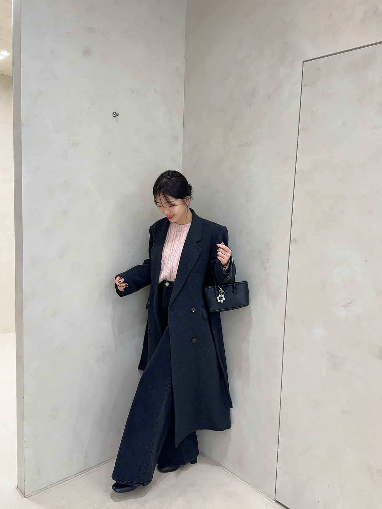 [무료배송] 모던 롱 더블버튼 핸드메이드 코트 / 2colors 상세 이미지 15