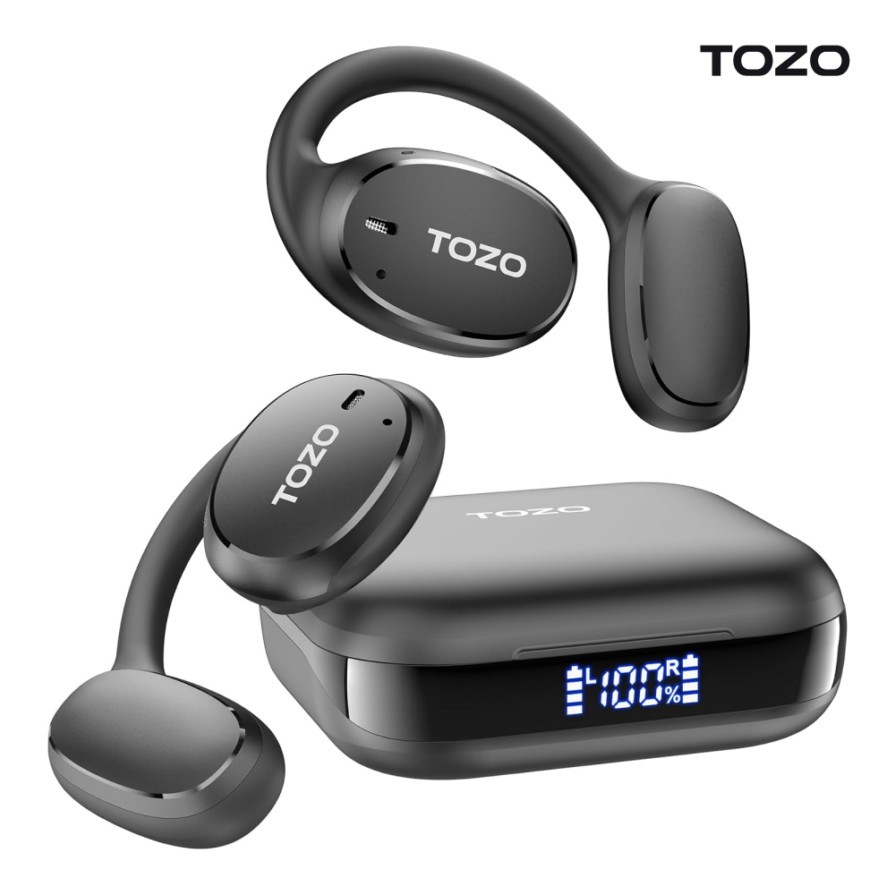 TOZO 오픈에고 오픈형 블루투스 이어폰 LED디스플레이 ENC 노이즈캔슬링 골전도 대체