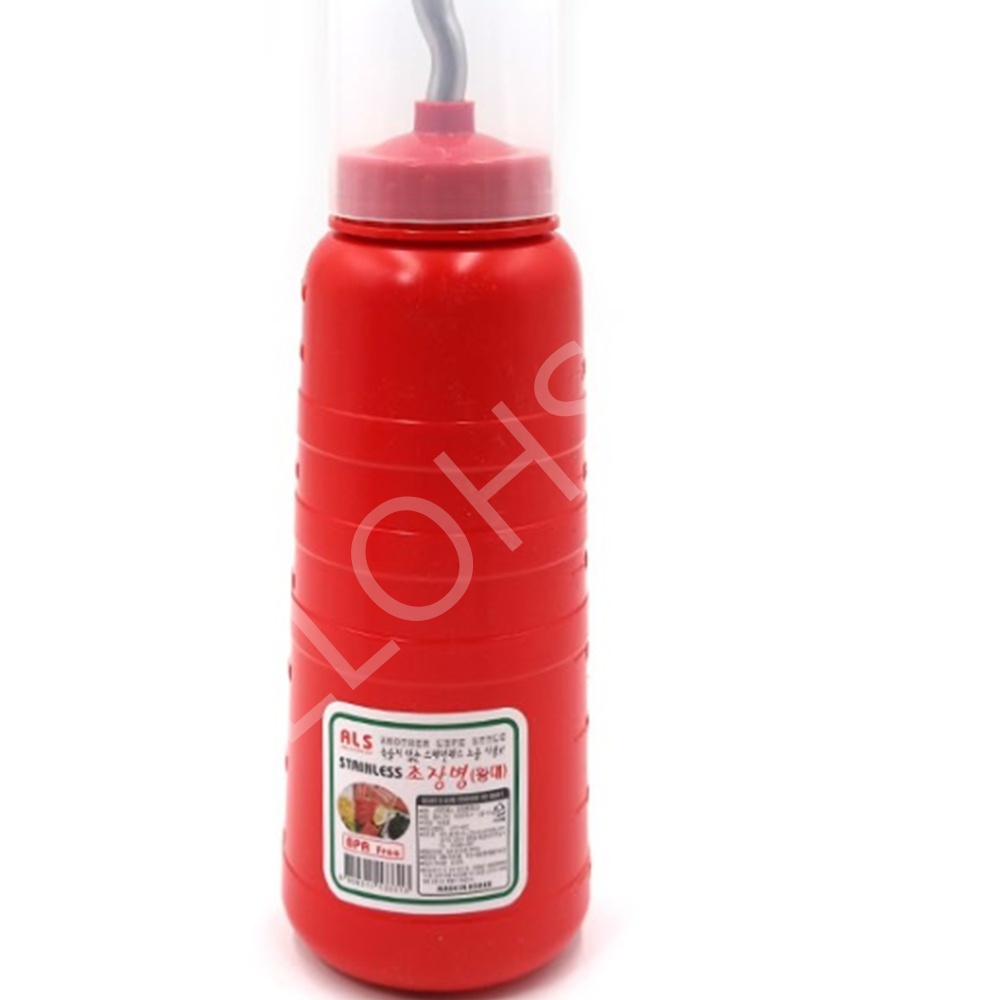 닐오샵 수산집 스텐 초장병 왕대 730ml 양념병 음식점용 : 닐오샵