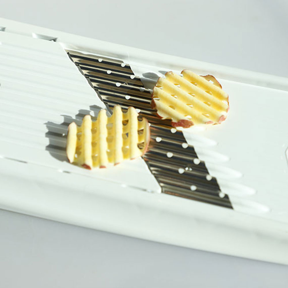 [베르너] 와플 채칼 그레이터 슬라이서 와플메이커 피클 벌집형 감자 고구마 튀김 슬라이스
