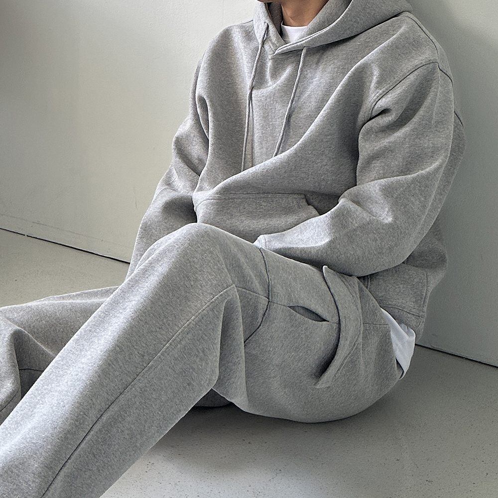 남자 후드티 오버핏 트레이닝 맨투맨 모자큰 후드티