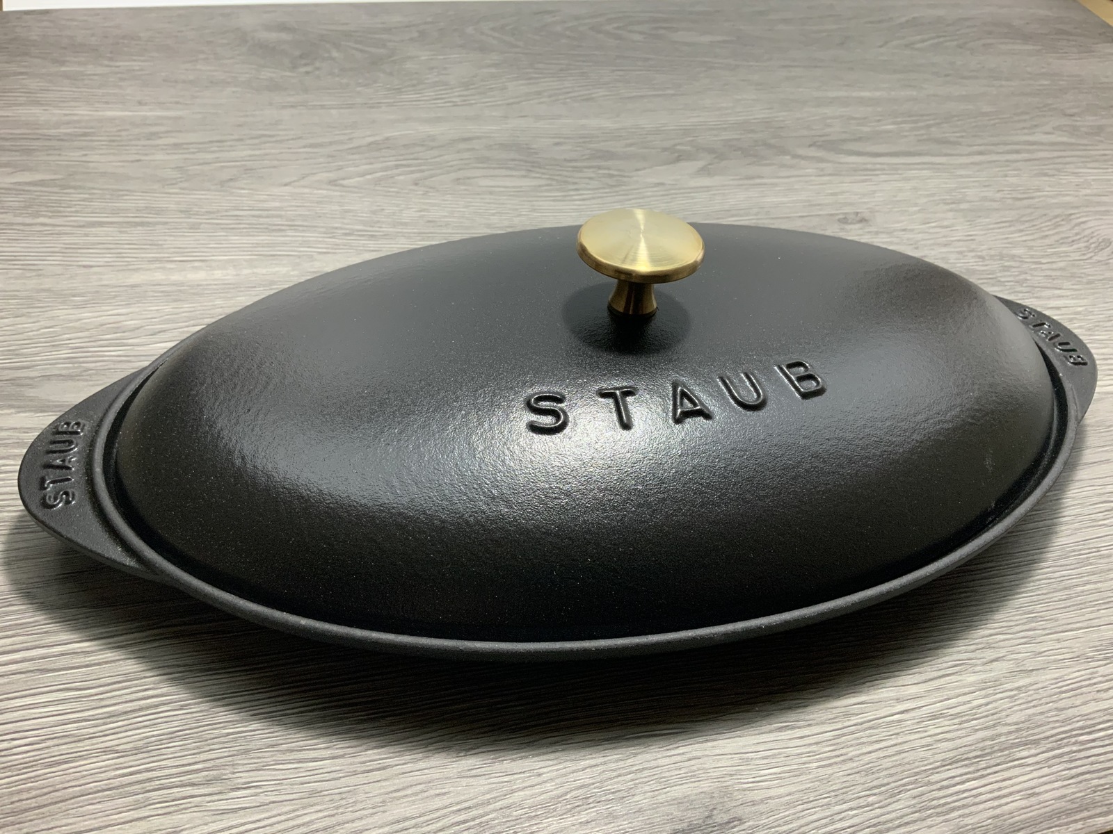 스타우브 staub 생선 구이 플레이트 인덕션 가능 31cm 40509-400 블랙 - 상세 이미지 2