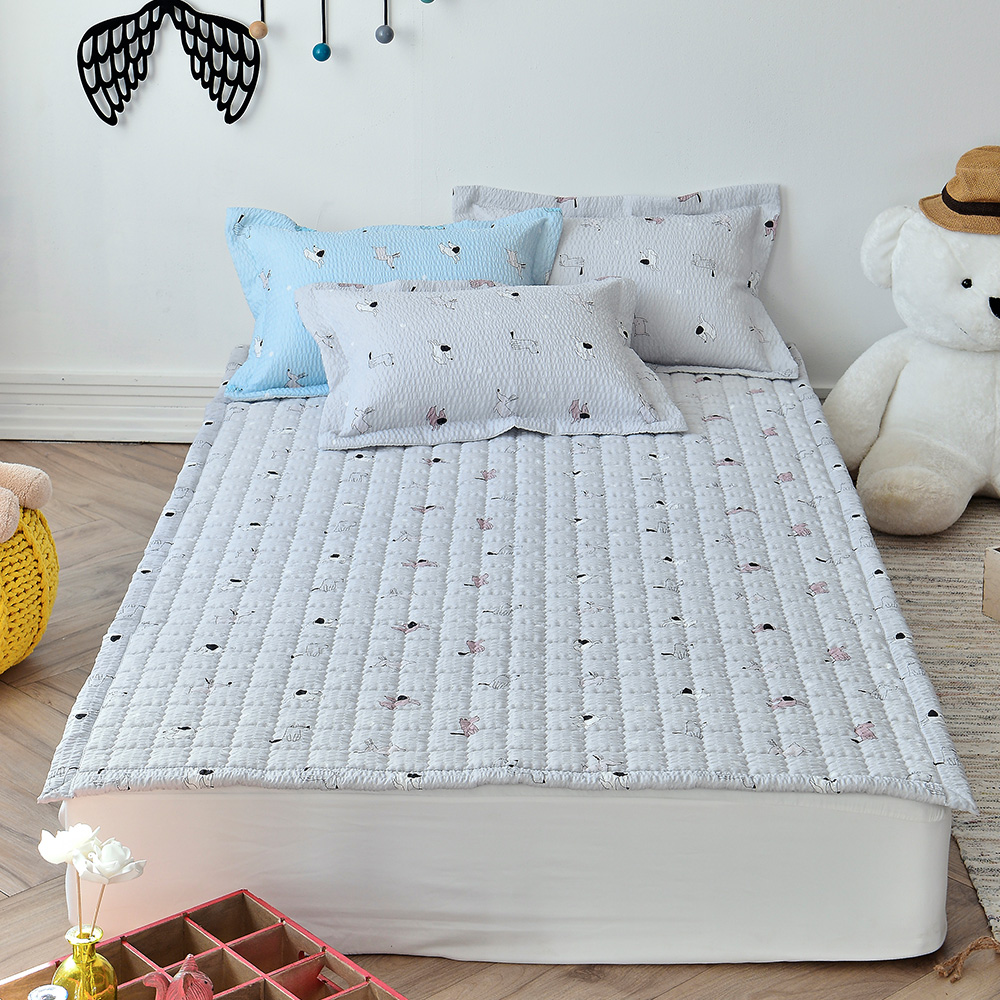 더기 시어서커 침대패드 SS 3color