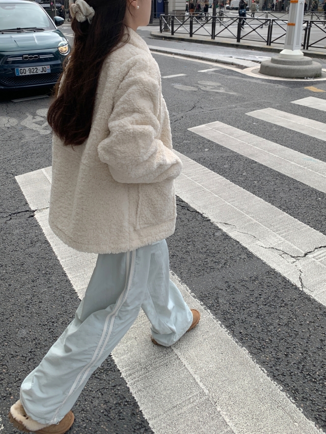 🌸봄 💕URBANE MADE💕 블루밍 와이드 기모 트랙 팬츠 (당일 3c) /여행룩 상세 이미지 82