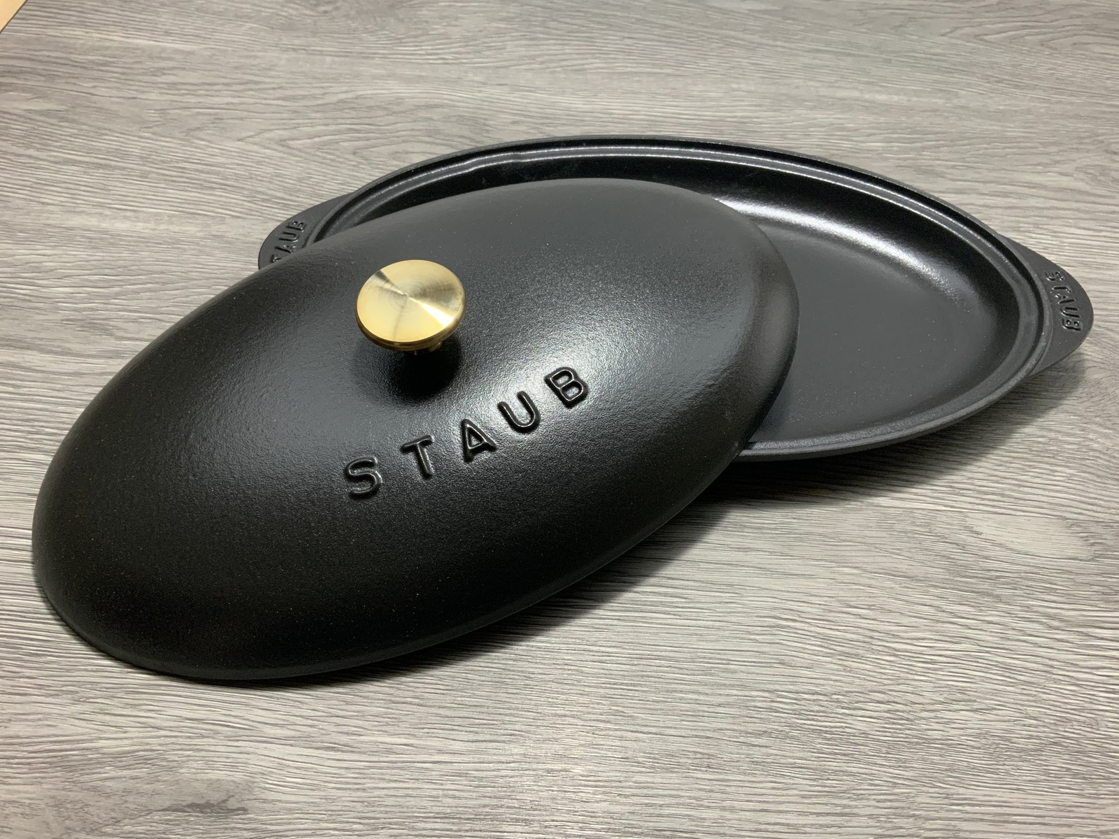 스타우브 staub 생선 구이 플레이트 인덕션 가능 31cm 40509-400 블랙 - 상세 이미지 4