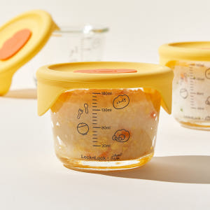 잼먹 락앤락 이유식 유리용기 스팀형 3개입 아기 그릇 소분용기 육아맘 솔직 후기 | 실사용 리뷰 - 상품 이미지 2