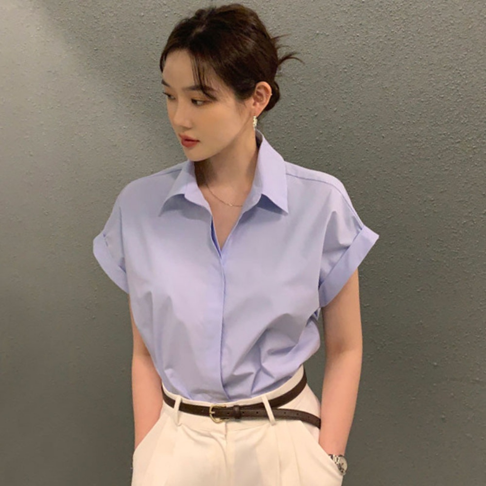 살림남2 354회 백지영 셔츠 블라우스 오피스 심플한 의상 옷 패션 - 메인 이미지