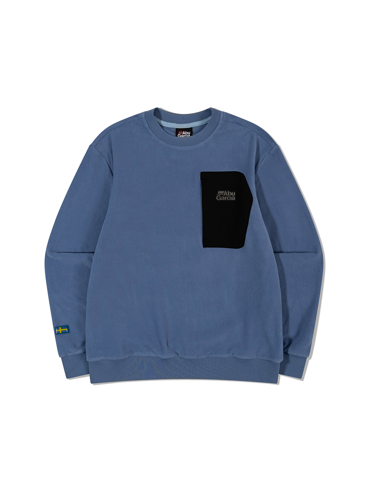 아부가르시아 우븐 포켓 플리스 티셔츠 BLUE 제품 이미지