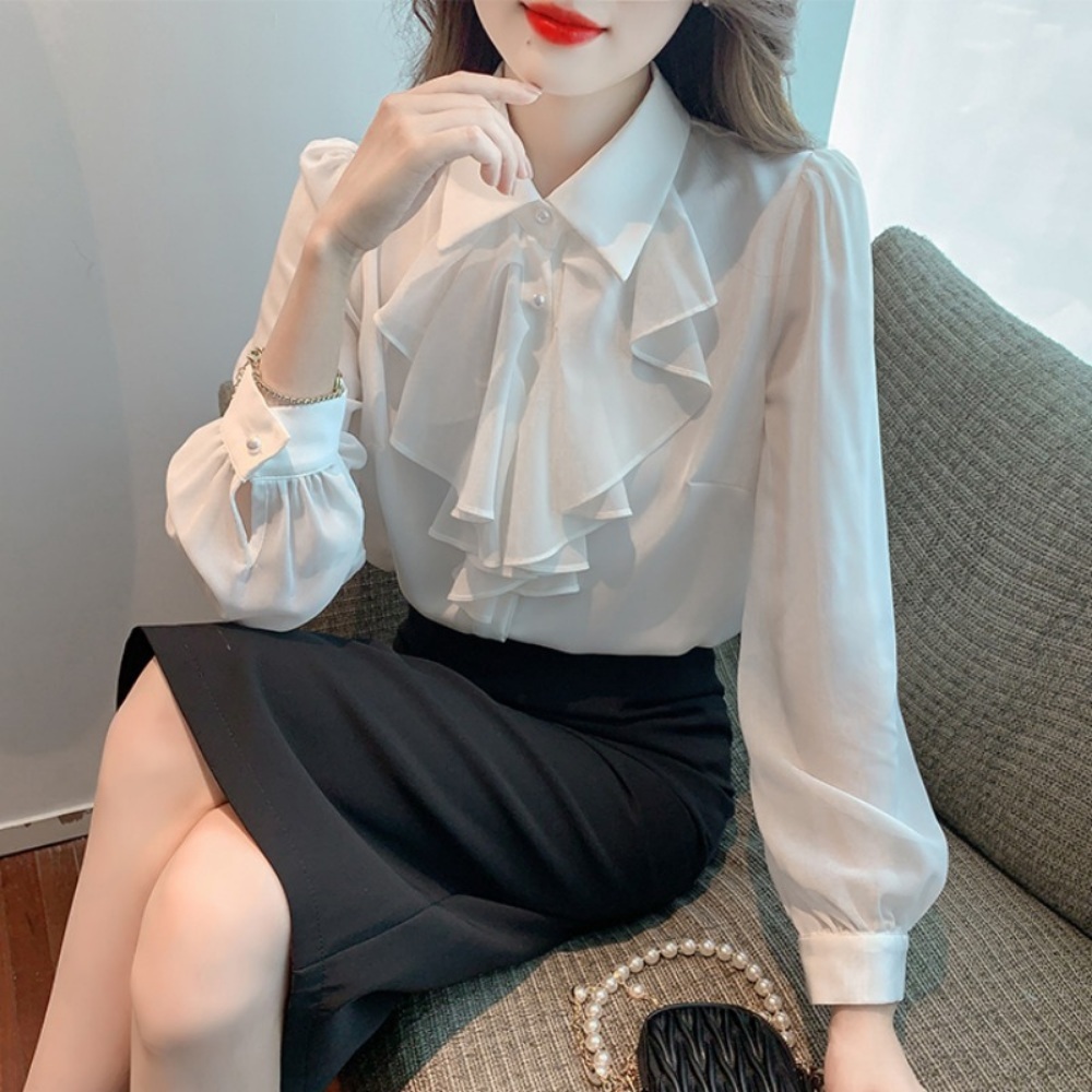 동상이몽2 350회 김숙 블라우스 셔츠 쉬폰 우아한 의상 옷 패션 - 상세 이미지 2