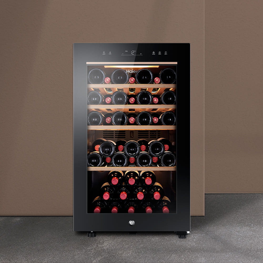 하이얼 와인셀러 내부 선반 구성