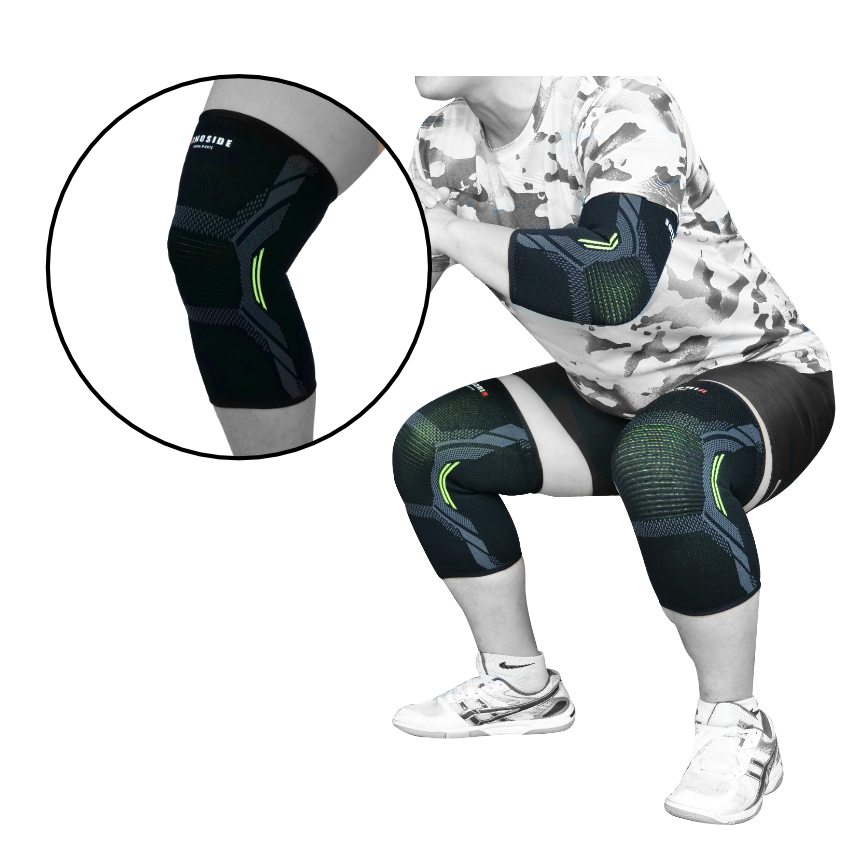 링사이드코리아 무릎보호대 복싱 헬스 스포츠 / 테이핑 랩 골프 자전거 축구 등산 러닝용