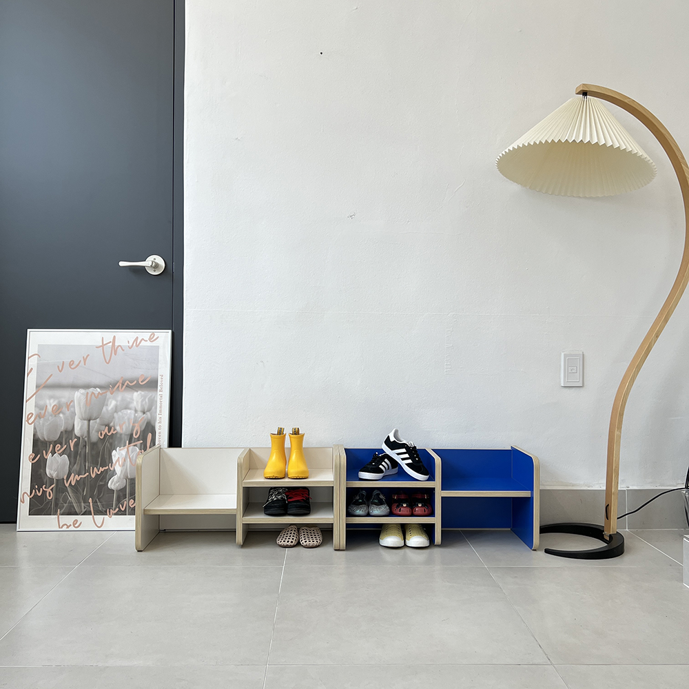 비노즈 아기 슈벤치 신발 의자 유아 현관 벤치