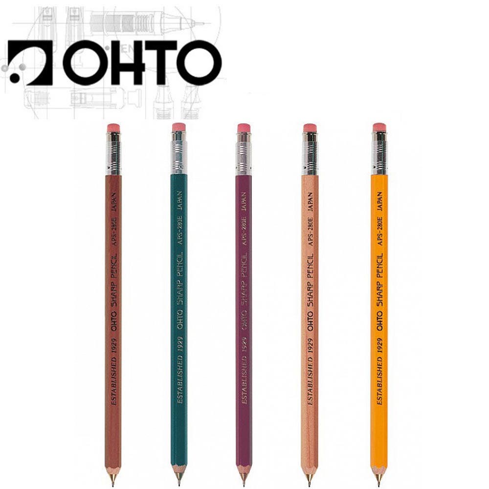 OHTO 우드 나무 샤프 0.5mm 목공샤프 공방 목수연필 - 상세 이미지 2