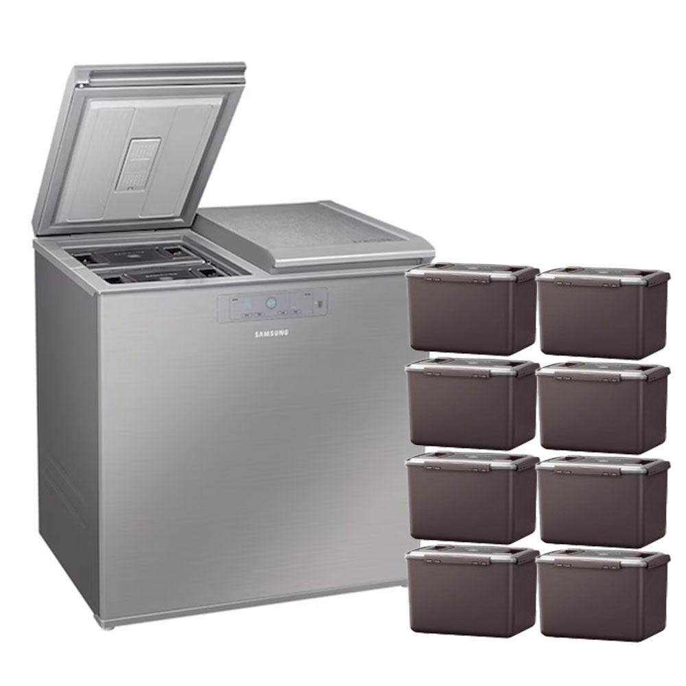 삼성 김치냉장고 뚜껑형 1등급 220리터 2도어 소형 미니 냉동 1인 김치