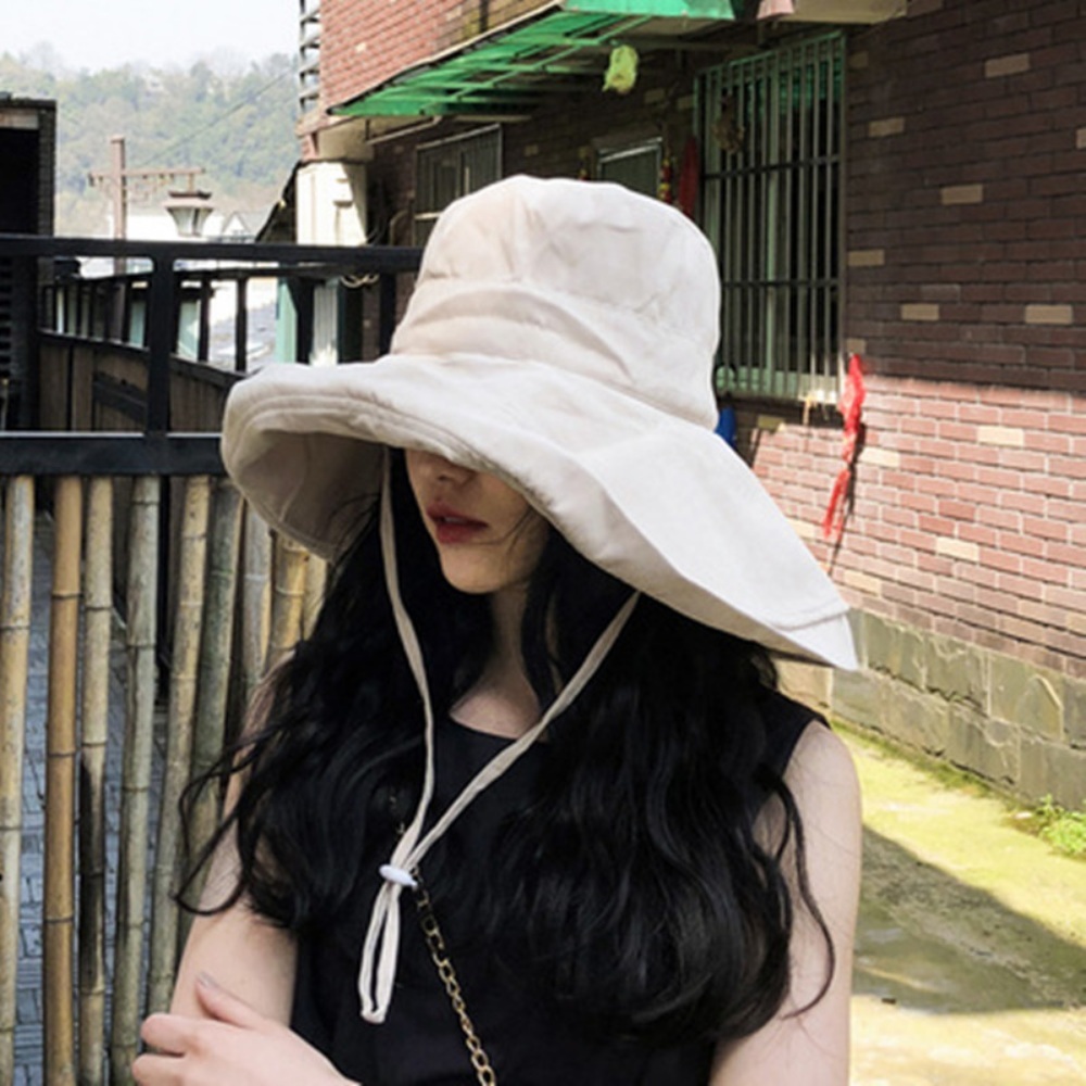 언니네산지직송 1회 안은진 버킷햇 벙거지 모자 챙 넓은 바캉스 의상 옷 패션 - 상품 이미지