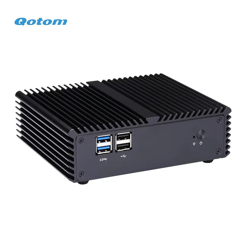 스틱pc 미니피씨 Qotom-미니 PC 코어 i5 프로세서 듀얼 LAN 4 COM 포트 팬리스 산업용 X86 : 돈나무유통