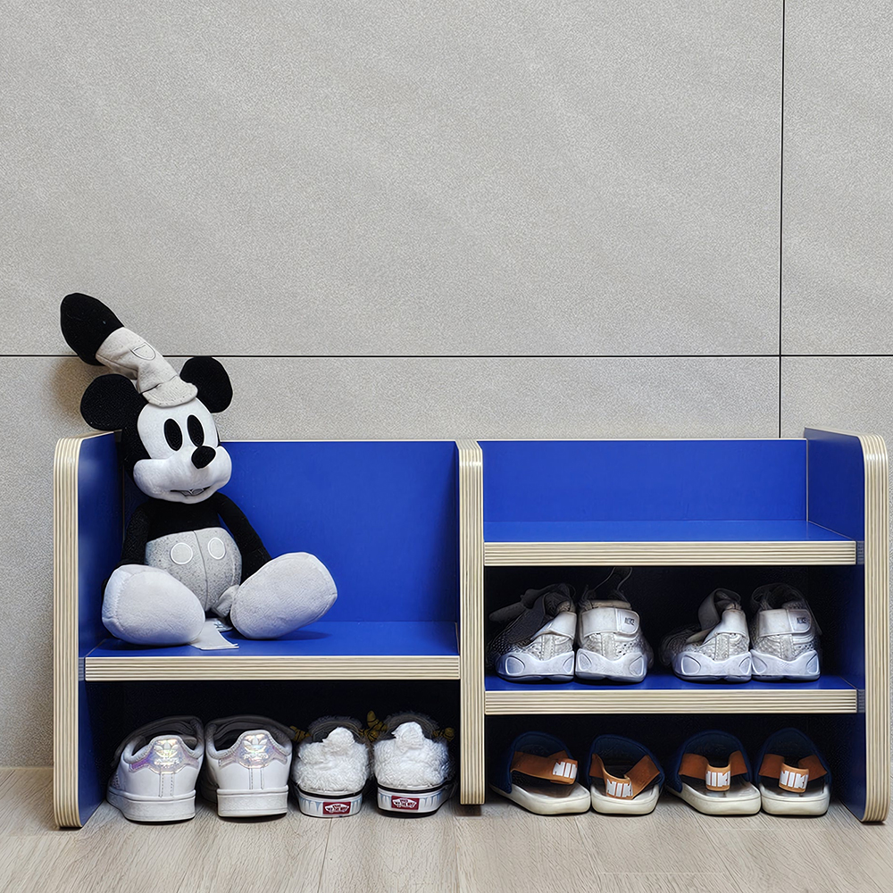 비노즈 아기 슈벤치 신발 의자 유아 현관 벤치