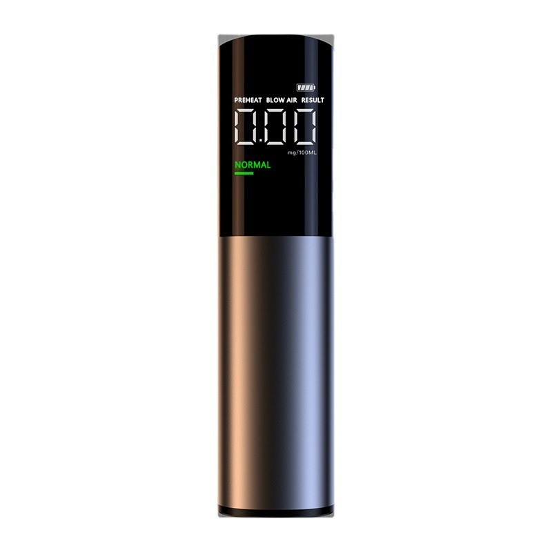 알코올 측정기 테스터 감지기 usb 충전식 음주 호흡형 디지털 가정용 휴대용 영어 버전 - 상세 이미지 3