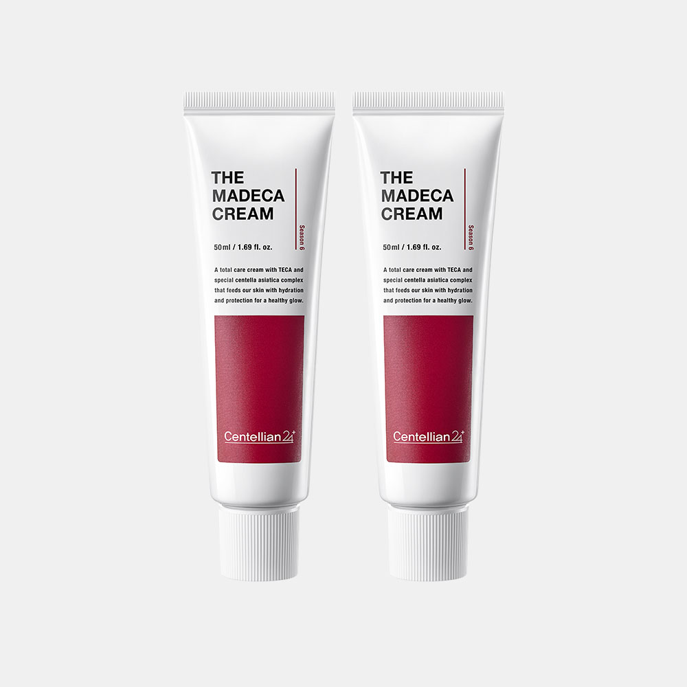 동국제약 센텔리안24 더 마데카 크림 50ml x 2개/병풀크림 시카 테카(TECA) 주름개선 수분 보습 기미완화 안티에이징 탄력 잡티 개선에 도움 / 시즌6 제품 이미지