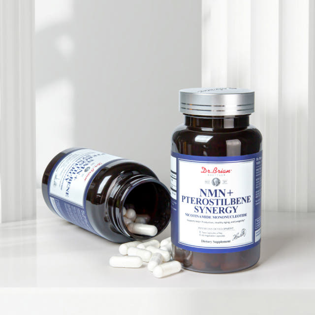 닥터브라이언 NMN 프테로스틸벤 고순도99.9 엔엠엔 500mg 시너지 60캡슐, 1개